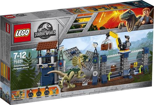 LEGO Jurassic World Aanval op de Toren van Dilophosaurus - 75931