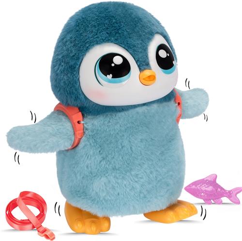 Little Live Pets - My Walking Penguin Waggles - Interactieve Pinguïn Knuffel