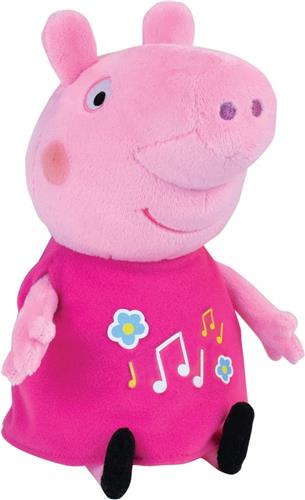 Peppa Pig Knuffel - lichtgevend en met muziek - 25 cm