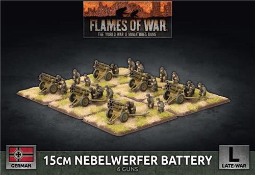 15cm Nebelwerfer Battery (x6 Plastic)