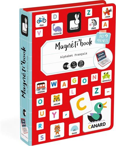 Janod Magnetibook Alfabet Franstalig - Magneetboek