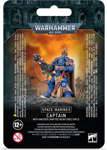 Space Marines: Captain with Master-Crafted Bolt Rifle