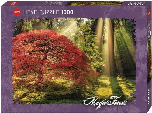 Puzzle 1000 el. Las o zachodzie s?onca