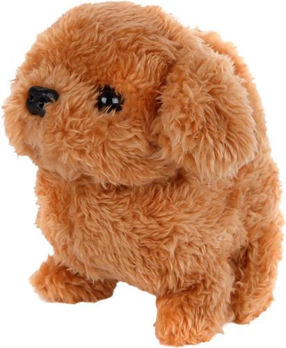 Take Me Home Interactieve Loophond Bruin, 15,5cm
