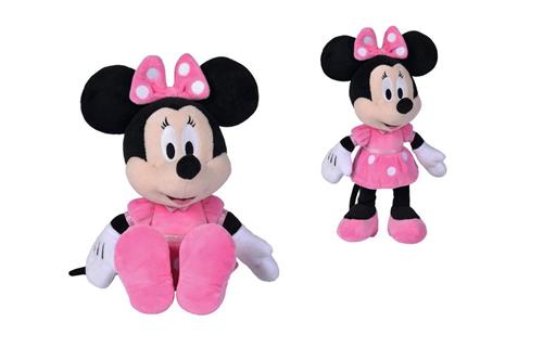 Disney - Minnie Mouse - Hot Pink Dress  - 25 cm - Pluche - Roze - Alle leeftijden - Knuffel