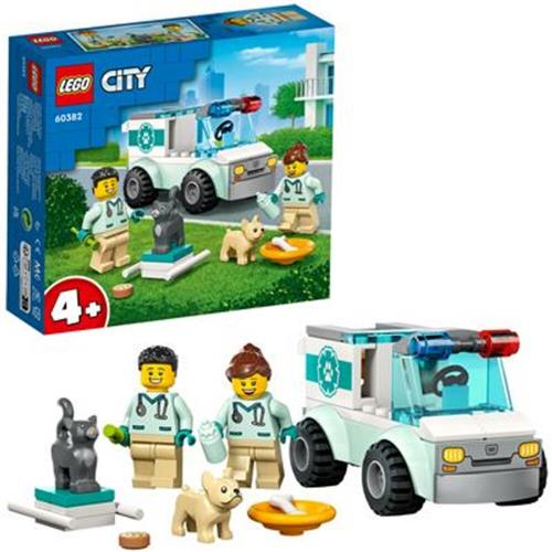 LEGO City Dierenarts reddingswagen Speelgoed - 60382