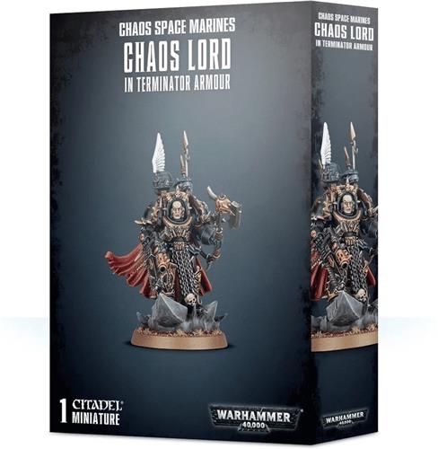 Warhammer 40.000 Chaos Space Marines Chaos Lord in Terminator Armour