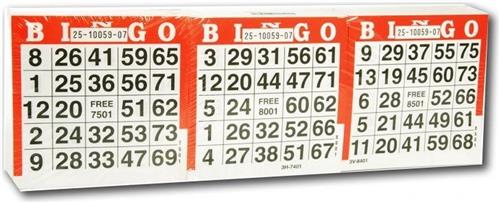 Bingokaarten - 1500 vel