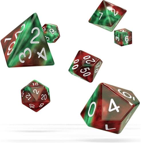 Oakie Doakie Dice Rpg Set Gemicide - Bloody Jungle