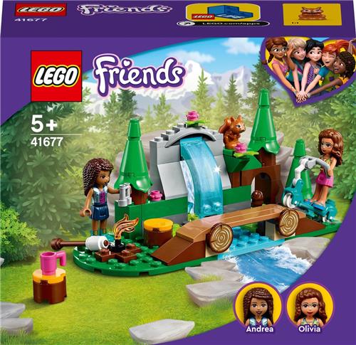 LEGO Friends Waterval in het bos Camping Avontuur set - 41677