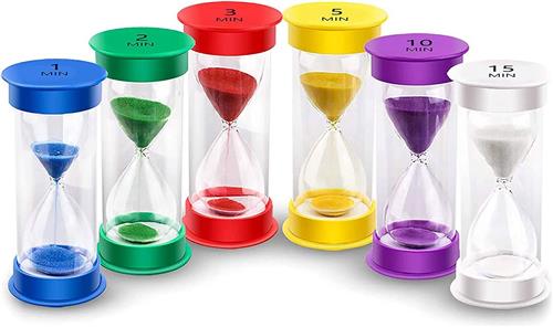 Sand Timer - Zandloper voor kinderen  - kleurrijk zand  6