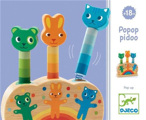Djeco Popop Pidoo | Pop-up Spelletje | Voor kinderen