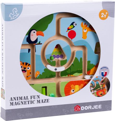 Dorjee magnetisch labyrinth met dieren thema