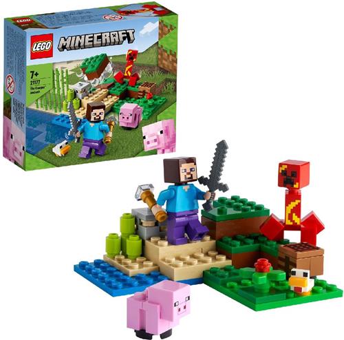 LEGO Minecraft De Creeper Hinderlaag - 21177