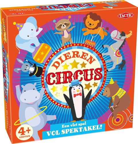 Tactic Dieren Circus Bordspellen