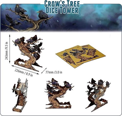 Equivera Dice Tower - Dice Tray - Dobbeltoren - Dobbelsteen Toren - Geschikt Voor Dobbelspellen - Geschikt Voor Dungeons and Dragons