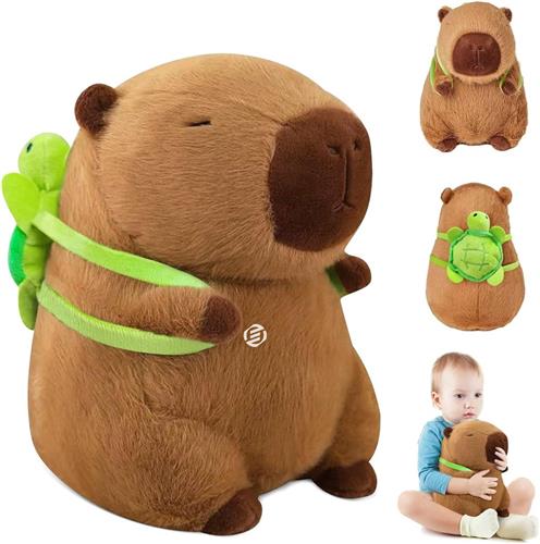 Equivera Capybara Knuffel - Capibara Knuffel - Capibara Pluche - Slaapknuffel - Knuffelvriend - Premium Knuffel
