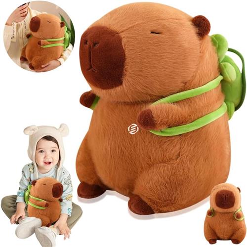 Equivera Capybara Knuffel - Capibara Knuffel - Capibara Pluche - Slaapknuffel - Knuffelvriend - Premium Knuffel