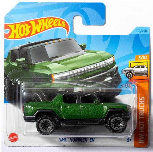 HOT WHEELS GMC HUMMER EV 1:64 (116/250) HW HOT TRUCKS 3/10