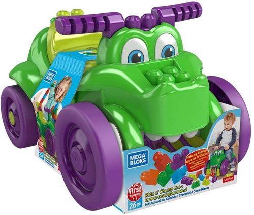 Mega Bloks Krokodil - Constructiespeelgoed met 25 bouwstenen