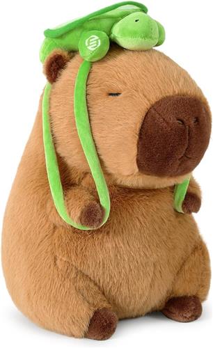 Equivera Capybara Knuffel - Capibara Knuffel - Capibara Pluche - Slaapknuffel - Knuffelvriend - Premium Knuffel