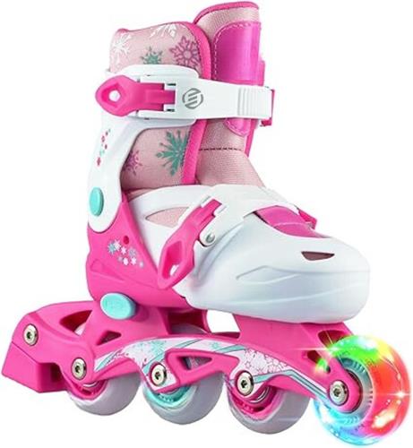 Equivera Rolschaatsen Meisjes - Skeelers Meisjes - Rolschaatsen Kinderen - Cadeautip voor uw kind!