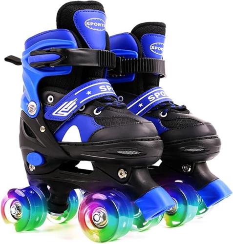 Equivera Rolschaatsen Meisjes - Skeelers Meisjes - Rolschaatsen Kinderen - Cadeautip voor uw kind!