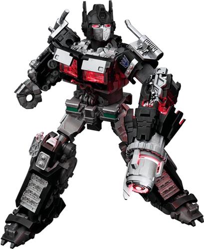Hasbro - Transformers Black Nemesis Prime | Auto bots ops wars | Robot technic modelbouw | Gundam model kit | Speelgoed legacy star bouwpakket nr. 6 | Bekend van manga & anime | Niet compatibel met lego of revell | Sinterklaas & Kerst cadeautjes
