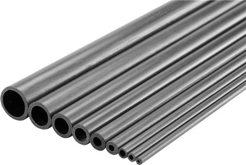 Carbon Buis (Ø x l) 10 mm x 1000 mm Binnendiameter: 8 mm 1 stuk(s)