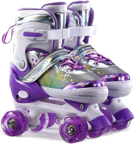Equivera Rolschaatsen Meisjes - Skeelers Meisjes - Rolschaatsen Kinderen - Cadeautip voor uw kind!