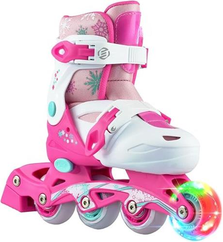Equivera Rolschaatsen Meisjes - Skeelers Meisjes - Rolschaatsen Kinderen - Cadeautip voor uw kind!