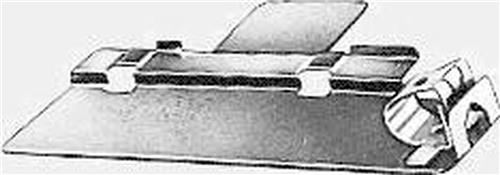 7504 H0 Märklin K-rails (zonder ballastbed) Middengeleideraansluiting