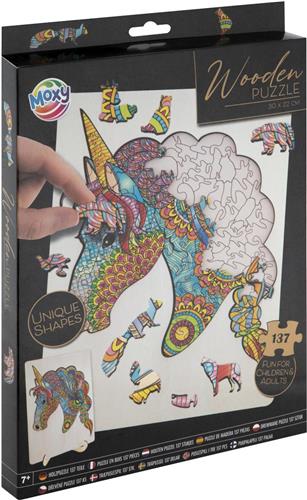 Creative Craft Group Houten Legpuzzel Eenhoorn, 137st.