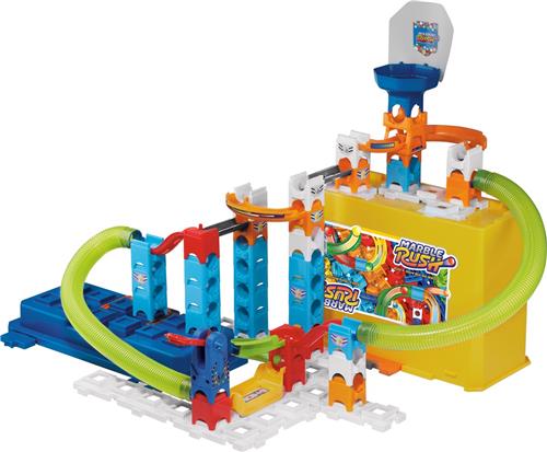VTech Marble Rush - Build & Store Box Set M400 - Knikkerbaan - 65 Onderdelen - Inclusief 5 knikkers - Vanaf 4 Jaar en ouder