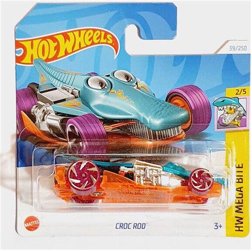 HOT WHEELS CROC ROD 39/250 1:64 HW MEGA BITE