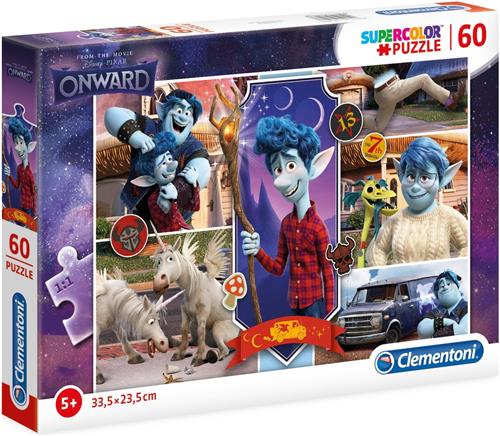 Disney Legpuzzel Onward 33,5 X 23,5 Cm Karton 60 Stukjes