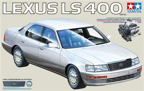 1:24 Tamiya 24114 Lexus LS400 - UCF11L Plastic Modelbouwpakket