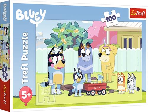 Trefl Trefl - Puzzels - 100 - Bluey's gelukkige wereld / BBC Bluey