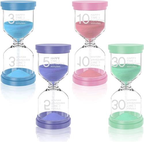 Sand Timer - Zandloper voor kinderen  - kleurrijk zand  4