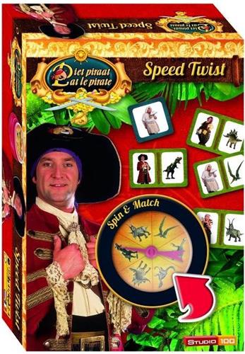 Piet Piraat Speed Twist Reisspel  - Kinderspel