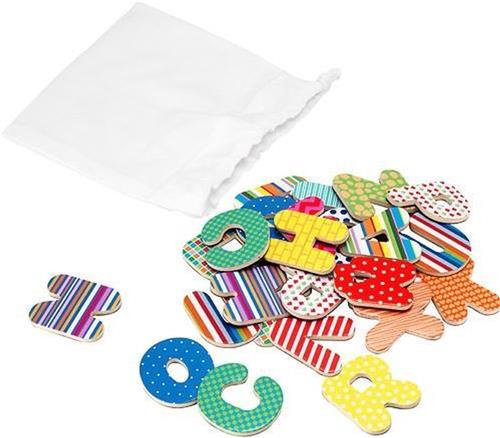 Magneet Letters Hout - Imaginarium - 36 Stuks - Met Tasje