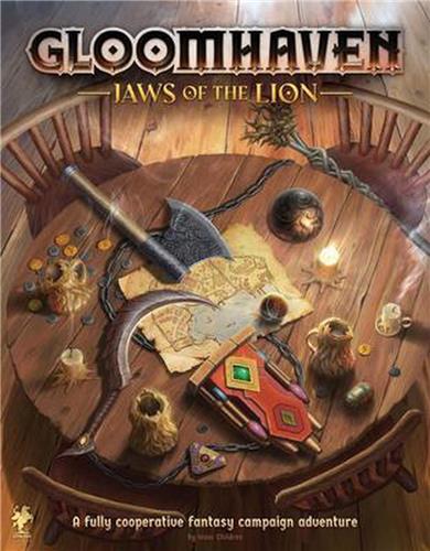 Gloomhaven: Jaws of the Lion Removable Sticker Set and Map