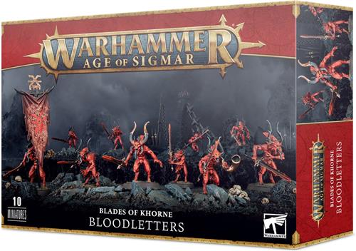 Age of Sigmar/Warhammer 40.000 Daemons Of Khorne Bloodletters