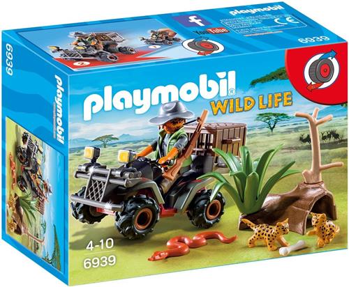PLAYMOBIL Wild LifeStroper met quad - 6939