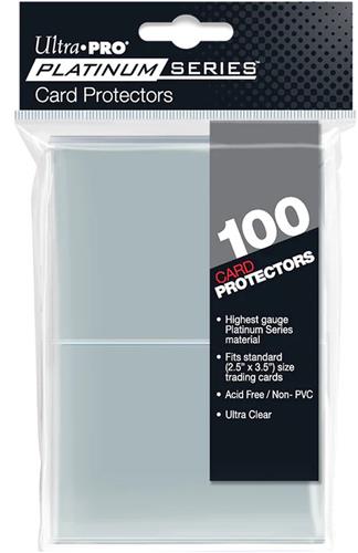 Ultra Pro - 2-1/2 X 3-1/2 PLATINUM SERIES CARD PROTECTORS (100 SLEEVES)