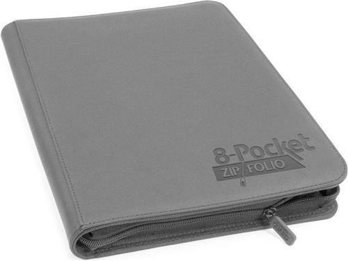 8-Pocket ZipFolio XenoSkin Grey