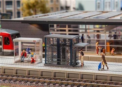 Faller - Moderne lift met aandrijfonderdelen - modelbouwsets, hobbybouwspeelgoed voor kinderen, modelverf en accessoires