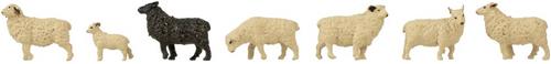 Faller - Sheep Figurine set with mini sound effect - FA180236 - modelbouwsets, hobbybouwspeelgoed voor kinderen, modelverf en accessoires