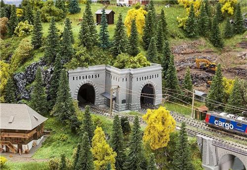 Faller - Tunnelingangen Simplon Noorden en Zuiden