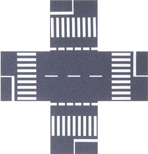 Busch - Straßenkreuzung H0 (Bu7074) - modelbouwsets, hobbybouwspeelgoed voor kinderen, modelverf en accessoires
